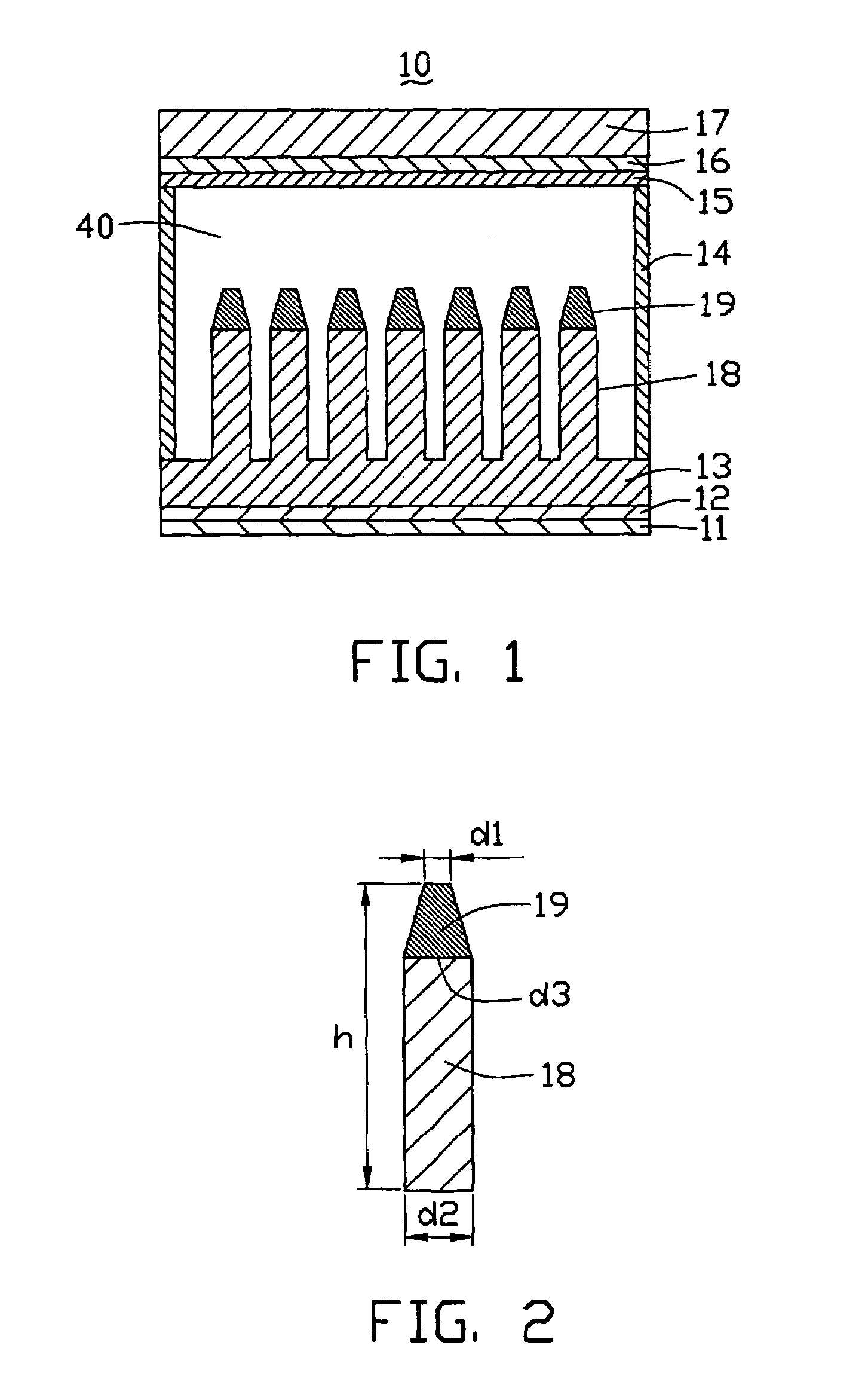 Field emission lighting device