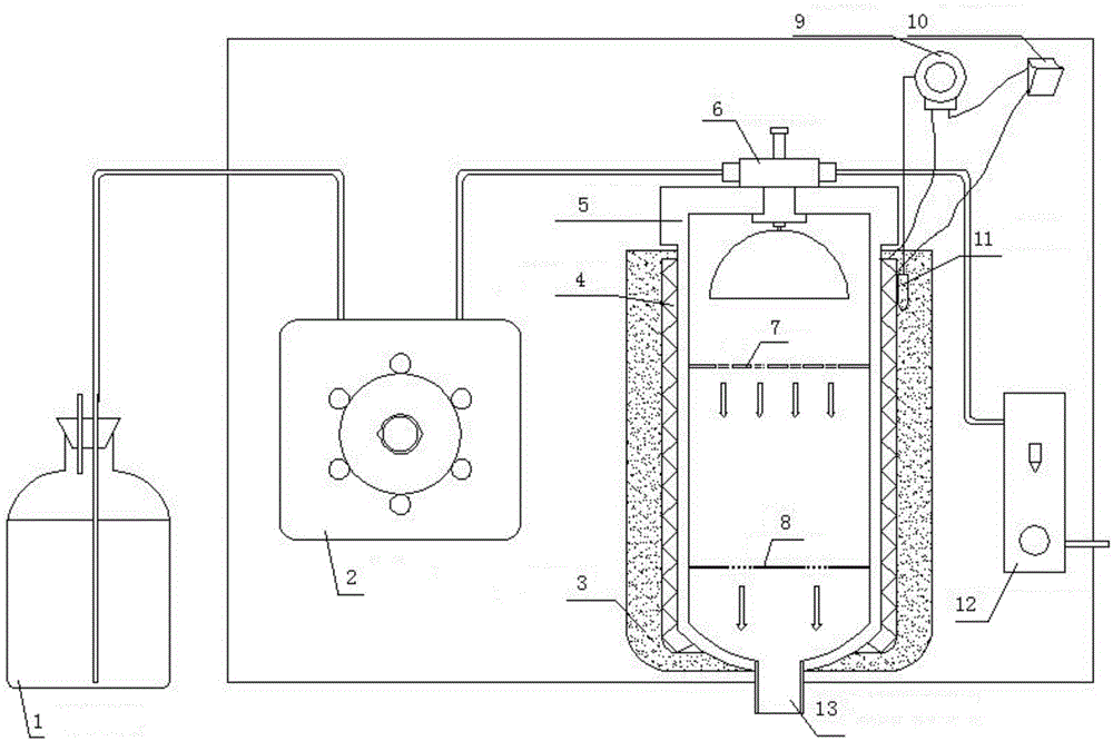 A device and method for generating gaseous pollutants for air purifier performance detection
