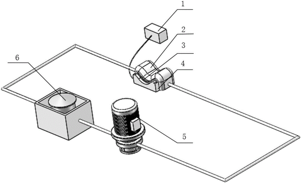 Constant temperature control device and constant temperature control of artificial joint curved surface turbulence polishing equipment