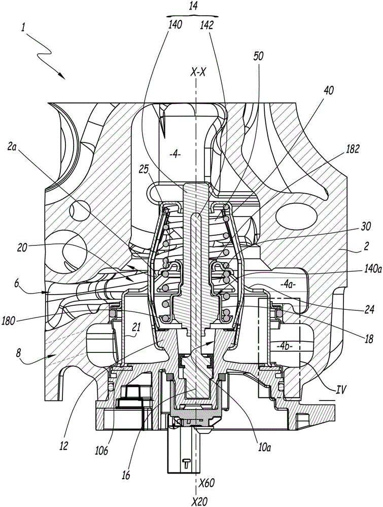 Thermostatic valve having a sleeve