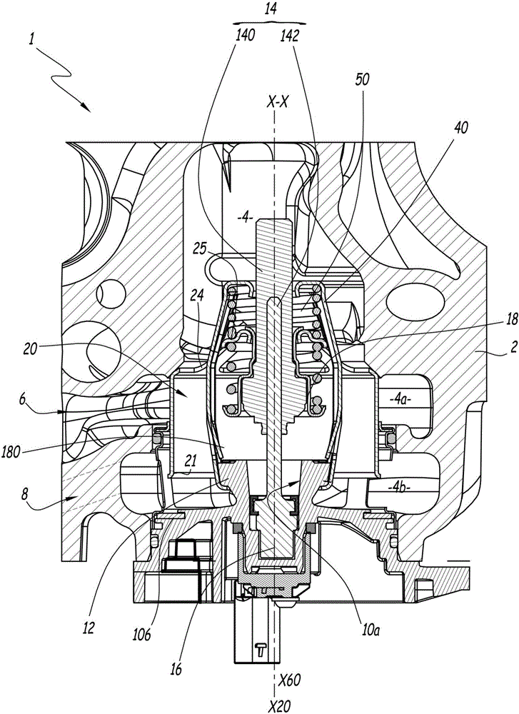 Thermostatic valve having a sleeve