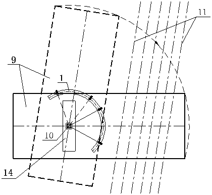 Bridge swivel design and construction method in extremely asymmetric state