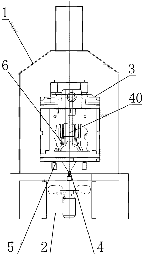 Method and device for controlling cooling speed of core assembly casting