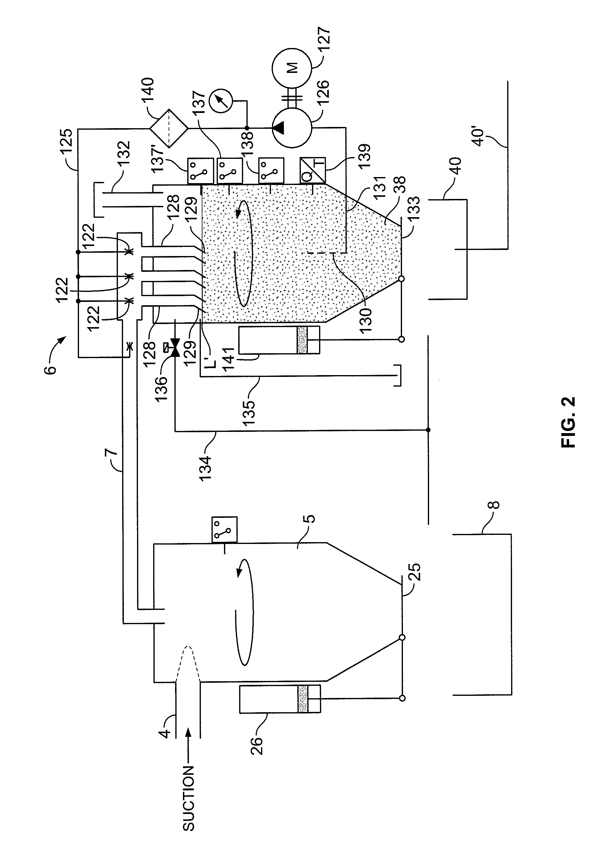Method and apparatus for conveying material and ejector apparatus