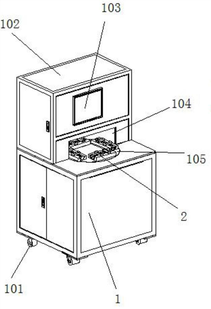 A patch device and patch method for electronic component production