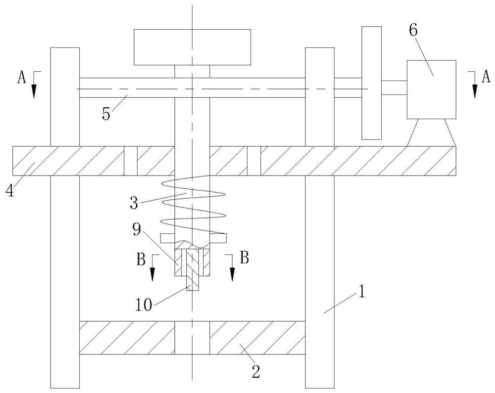 A film stamping device