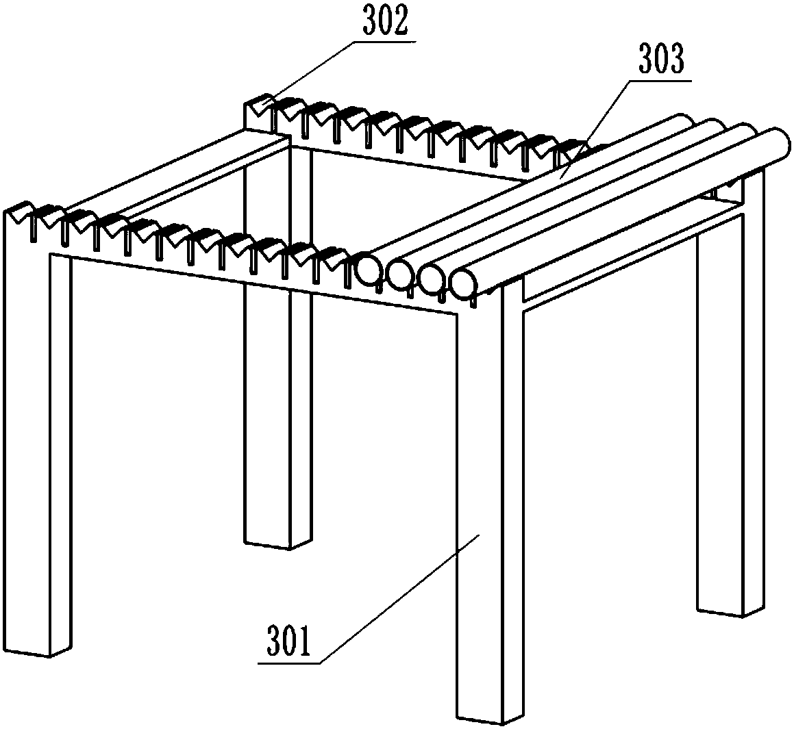 Glass tube carrying manipulator