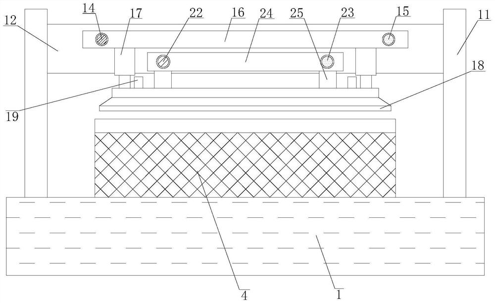 Cutting device for air column bag production