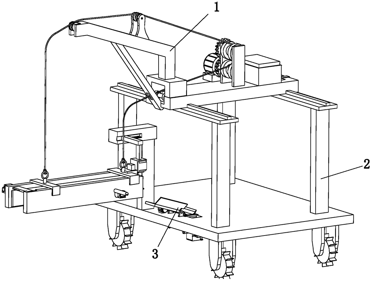 Paddy field seedling supply equipment