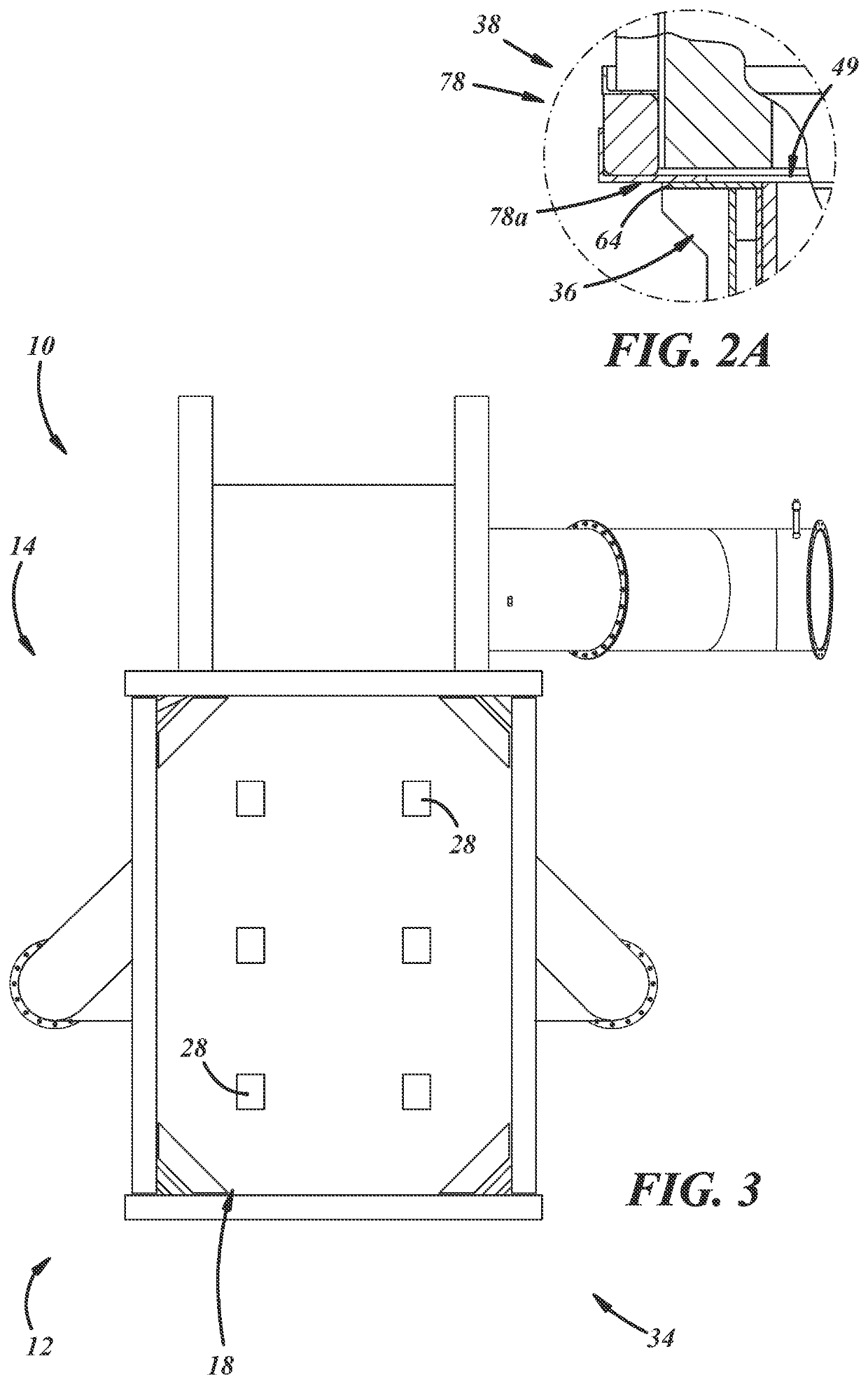 Submerged combustion melting exhaust systems