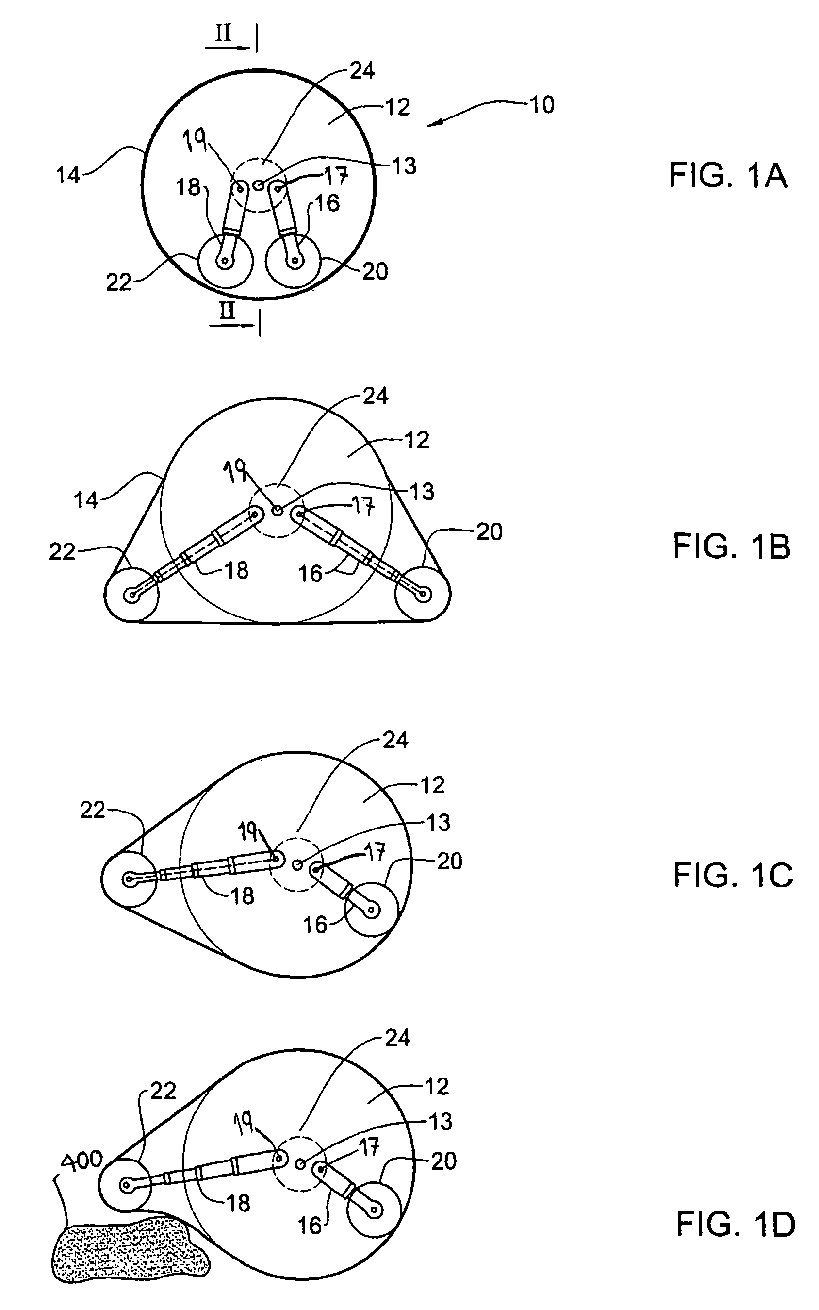 Adaptable traction system of a vehicle