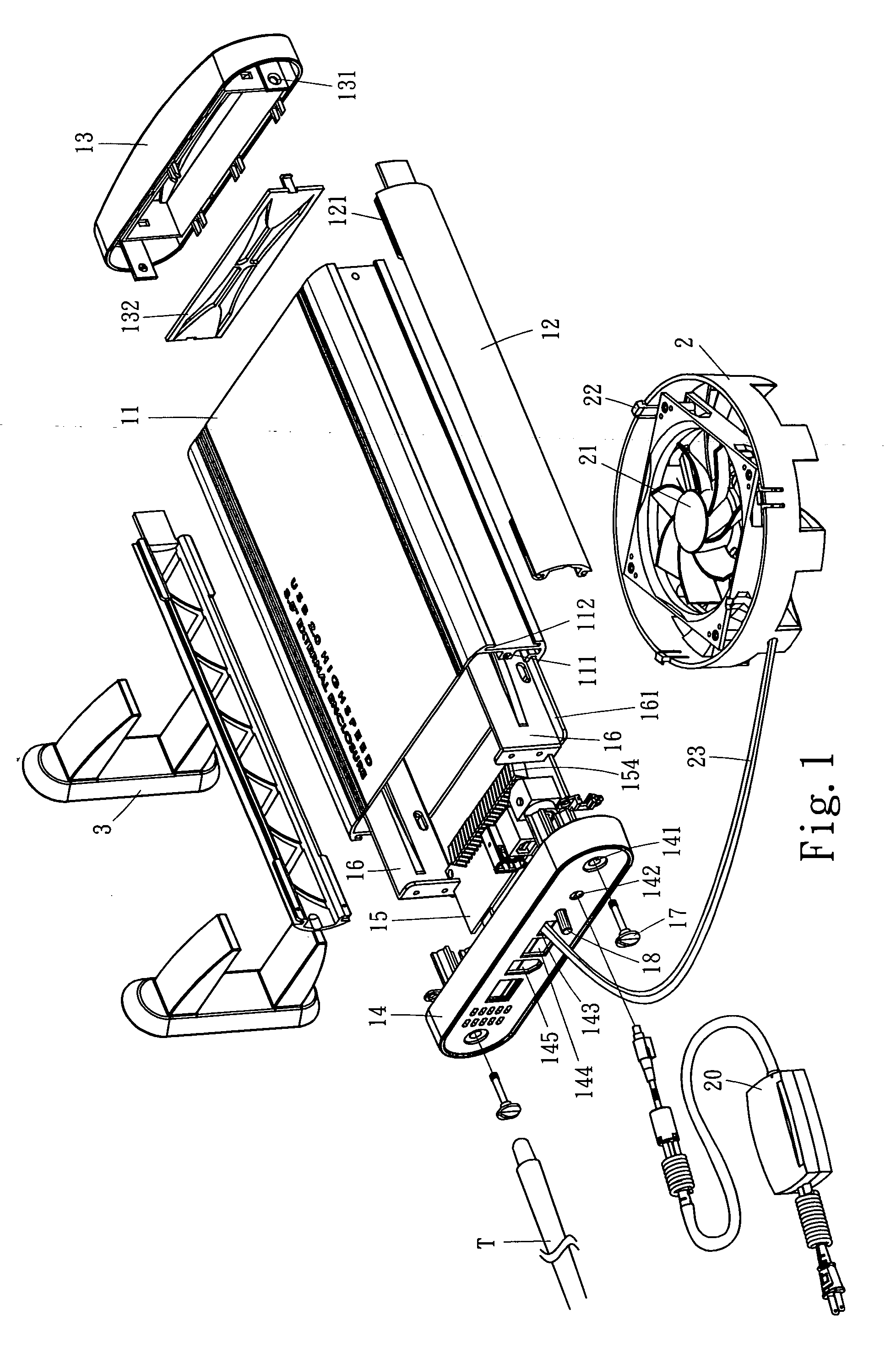 External computer hard drive and heat-dissipating base thereof