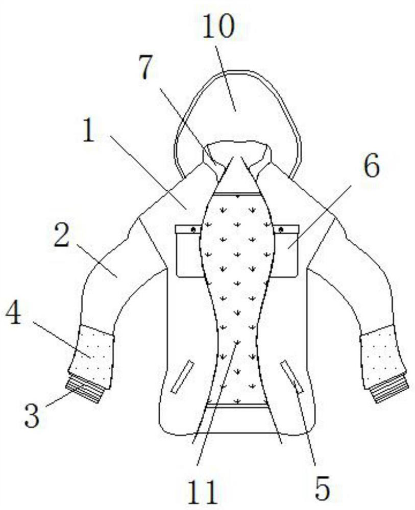 Garment with ultraviolet blocking function