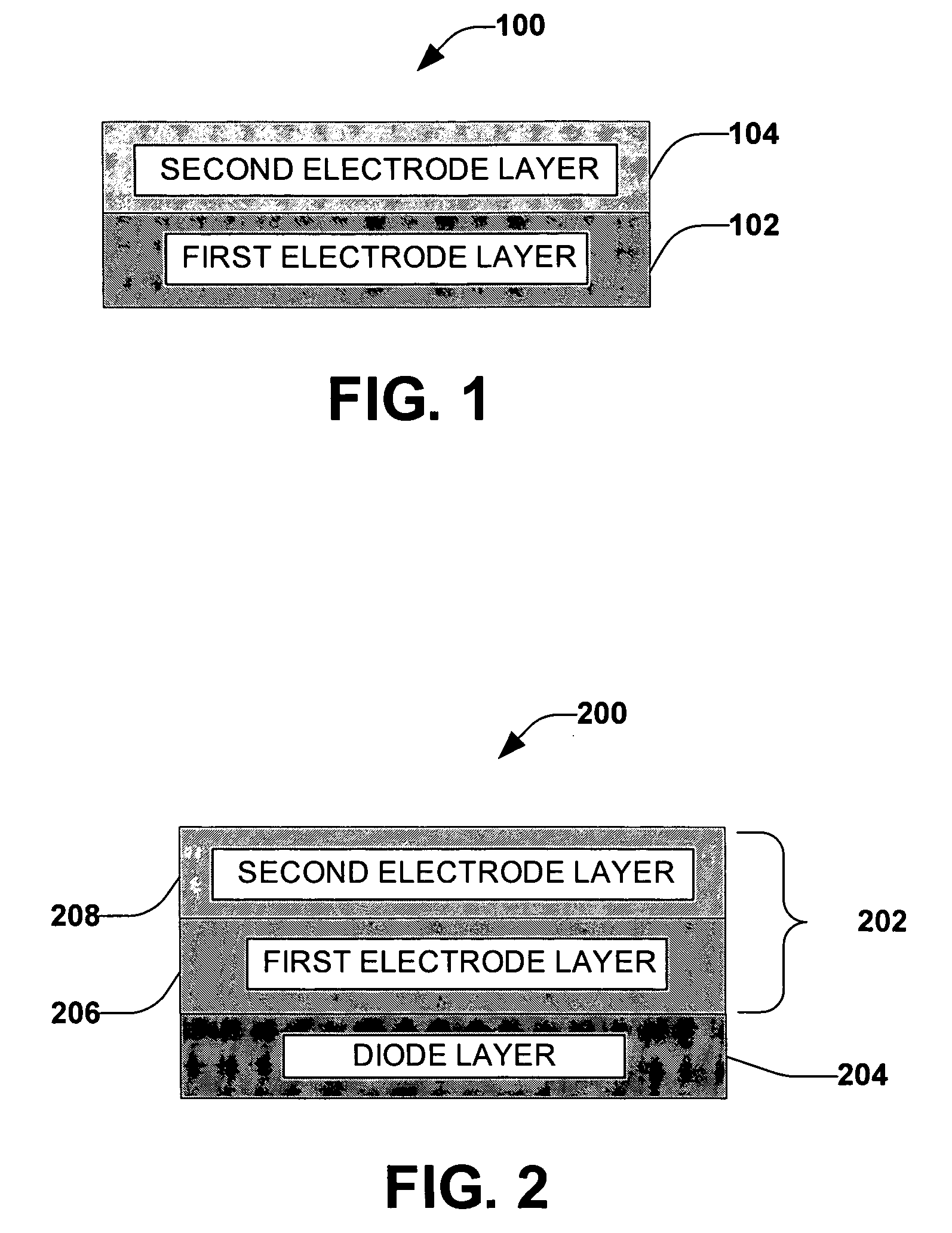 Semiconductor memory device comprising one or more injecting bilayer electrodes
