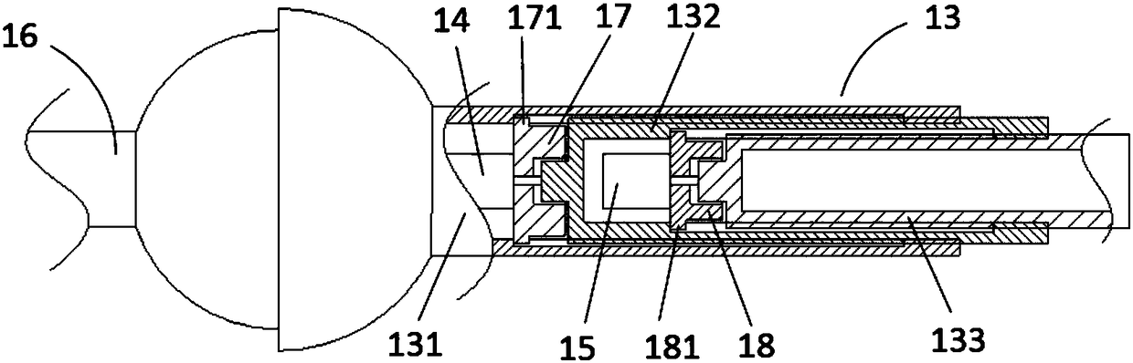 A multi-stage rotating telescopic mechanical arm