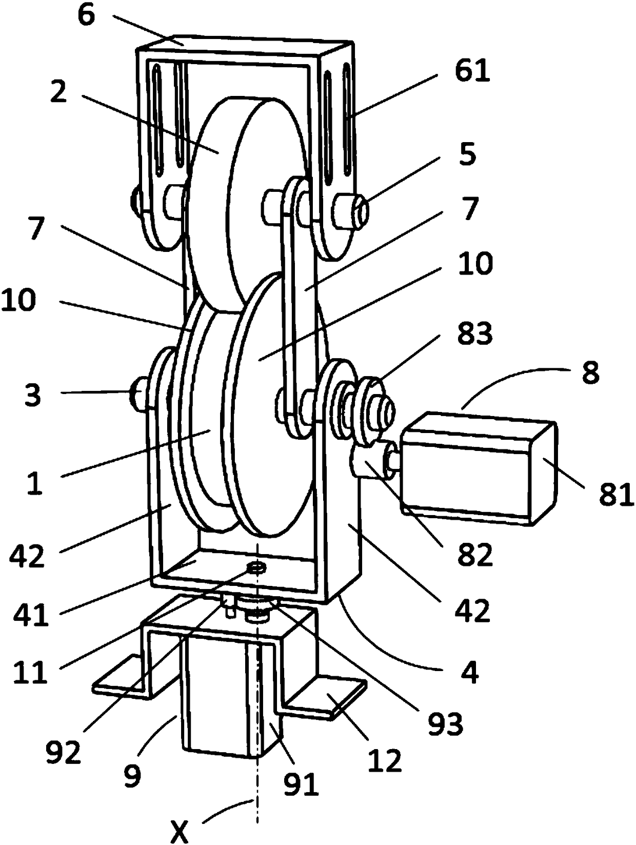 A multi-stage rotating telescopic mechanical arm