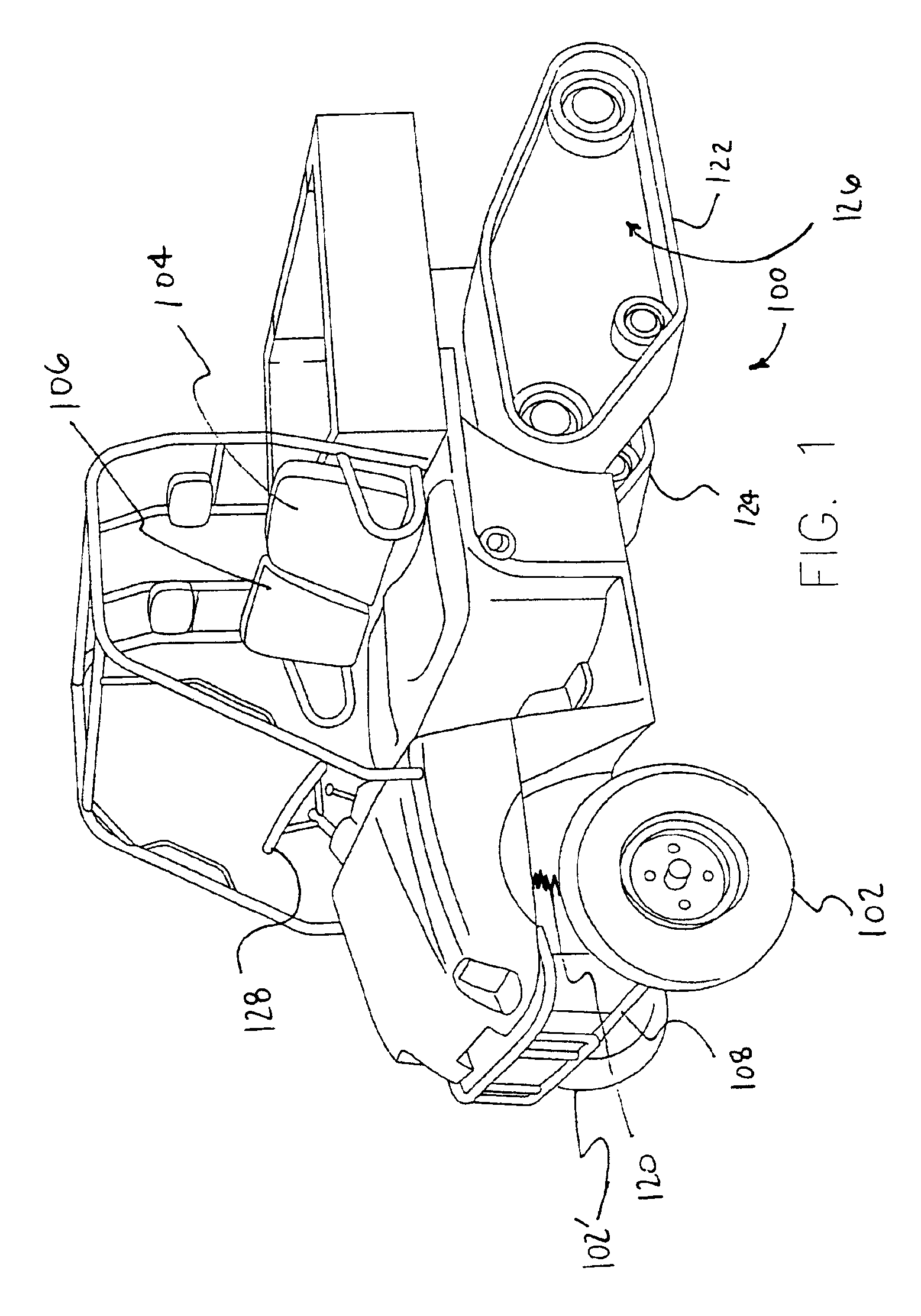 Suspension for a tracked vehicle