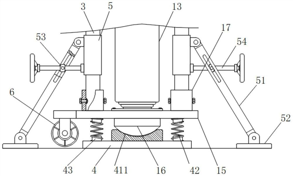 Anchor rod drilling machine with geological recognition function