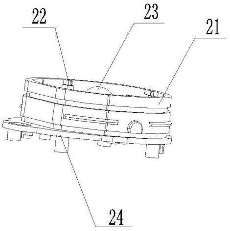 Device for preparing disinfectant by short-polar-distance brine electrolysis