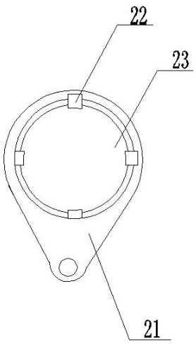 Device for preparing disinfectant by short-polar-distance brine electrolysis