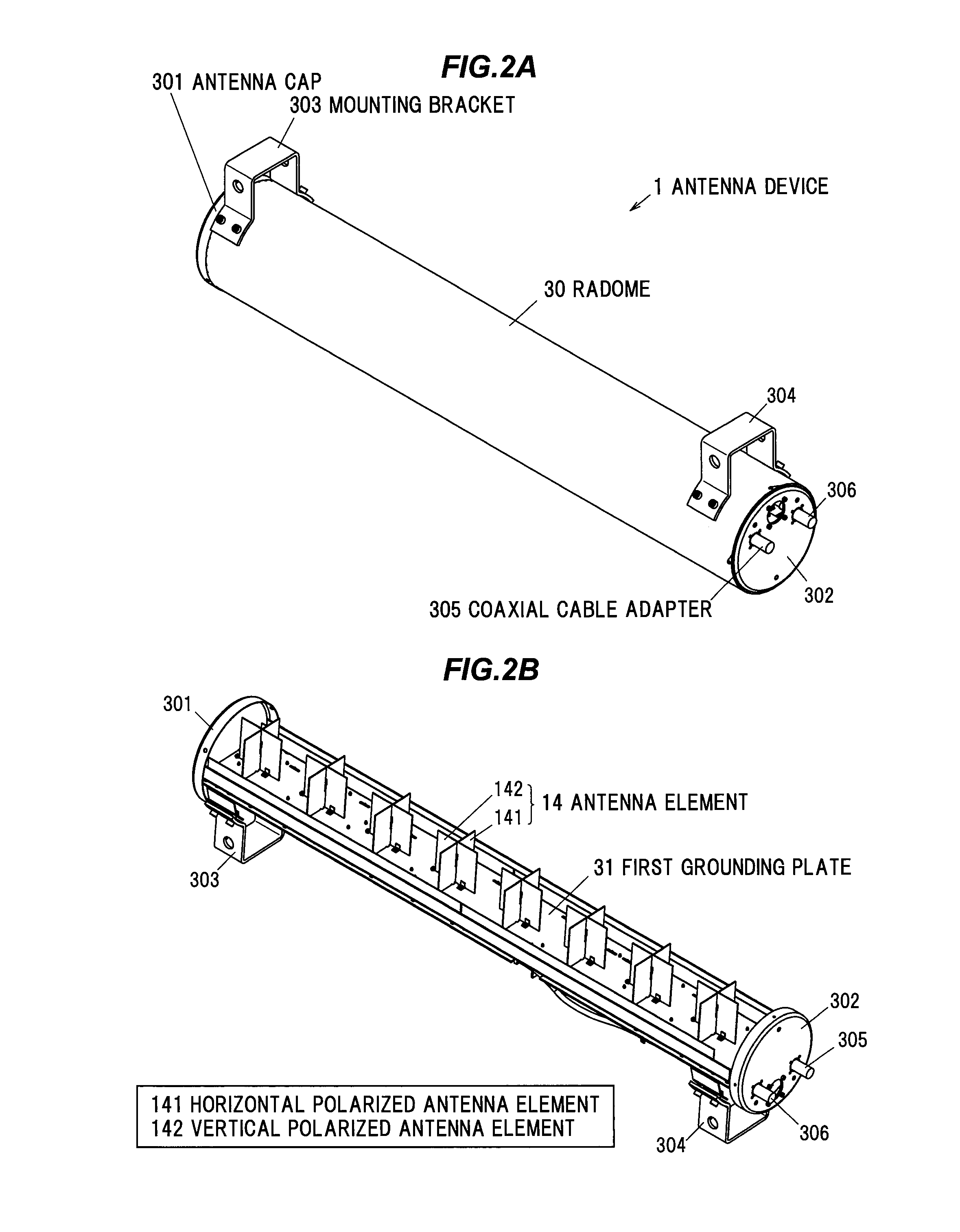 Phase shifter and antenna device having same