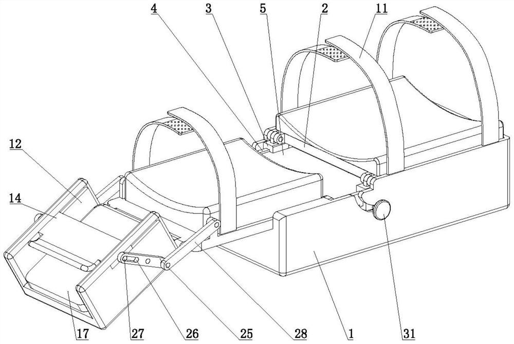 Rehabilitation exercise device for children with fractured arms