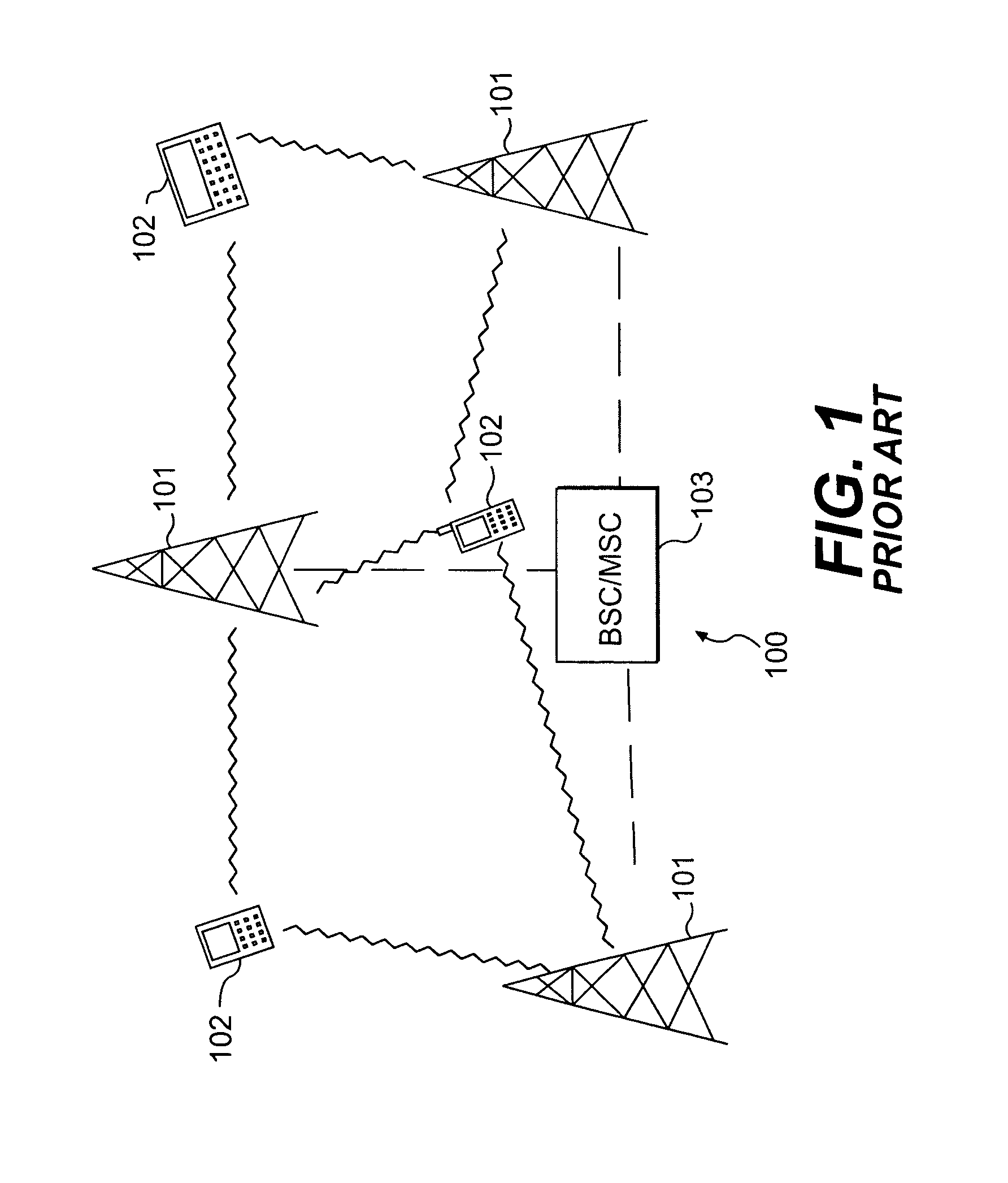 System and method for constructing a carrier to interference matrix based on subscriber calls