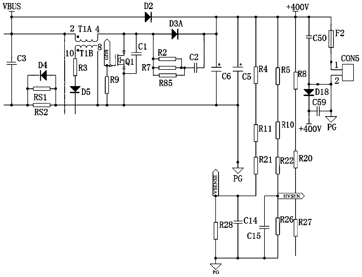 Switching power supply circuit and switching power supply