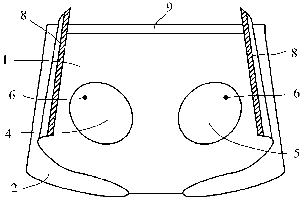 Elastic underpants with self-control type compression function at groin area