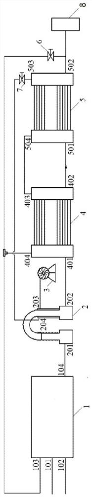 Cooling method and system for furnace gas cooler of waste sulfuric acid cracking furnace