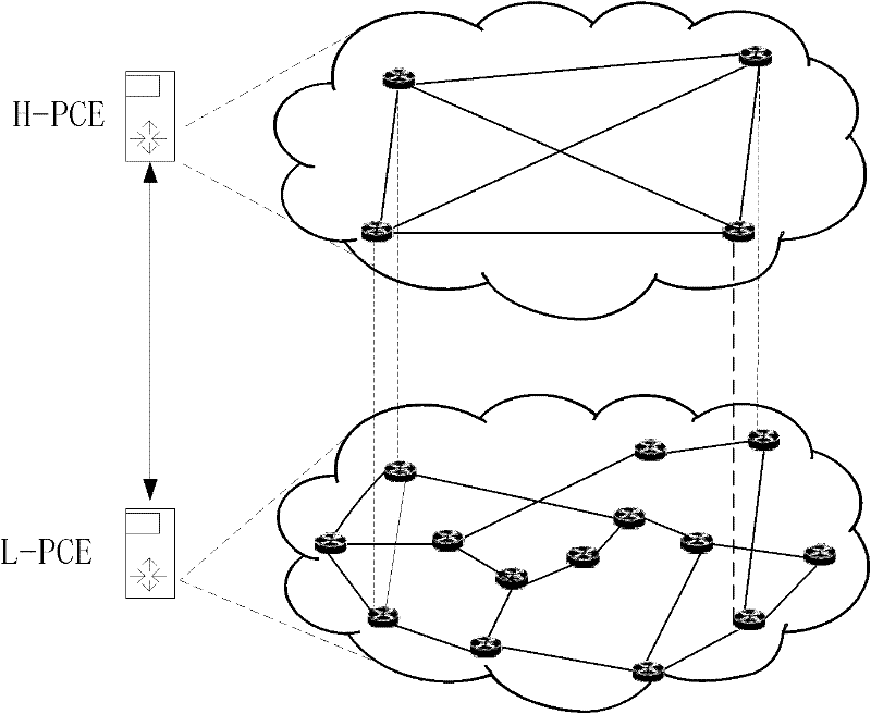 Routing method based on hop count constraint