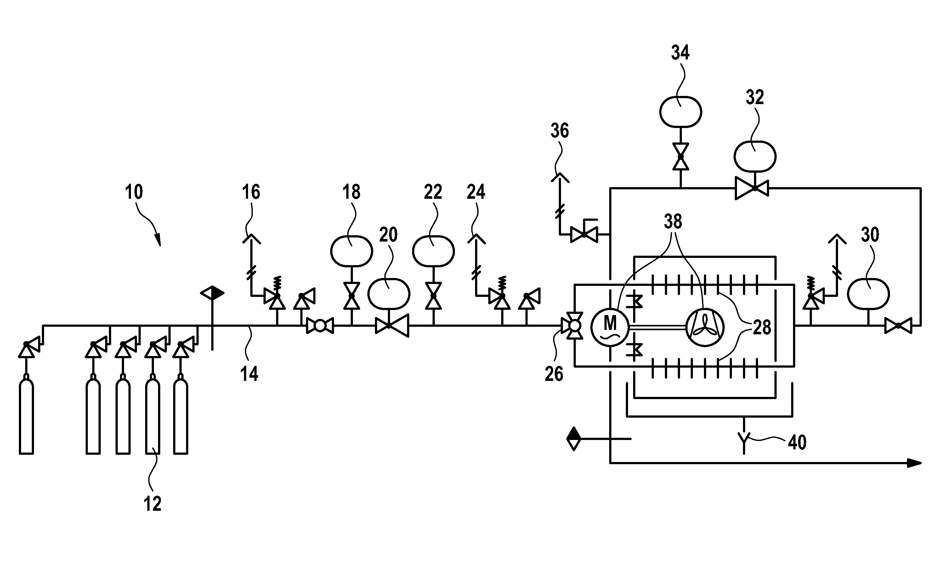 Personal safety system and process for the operation of a personal safety system