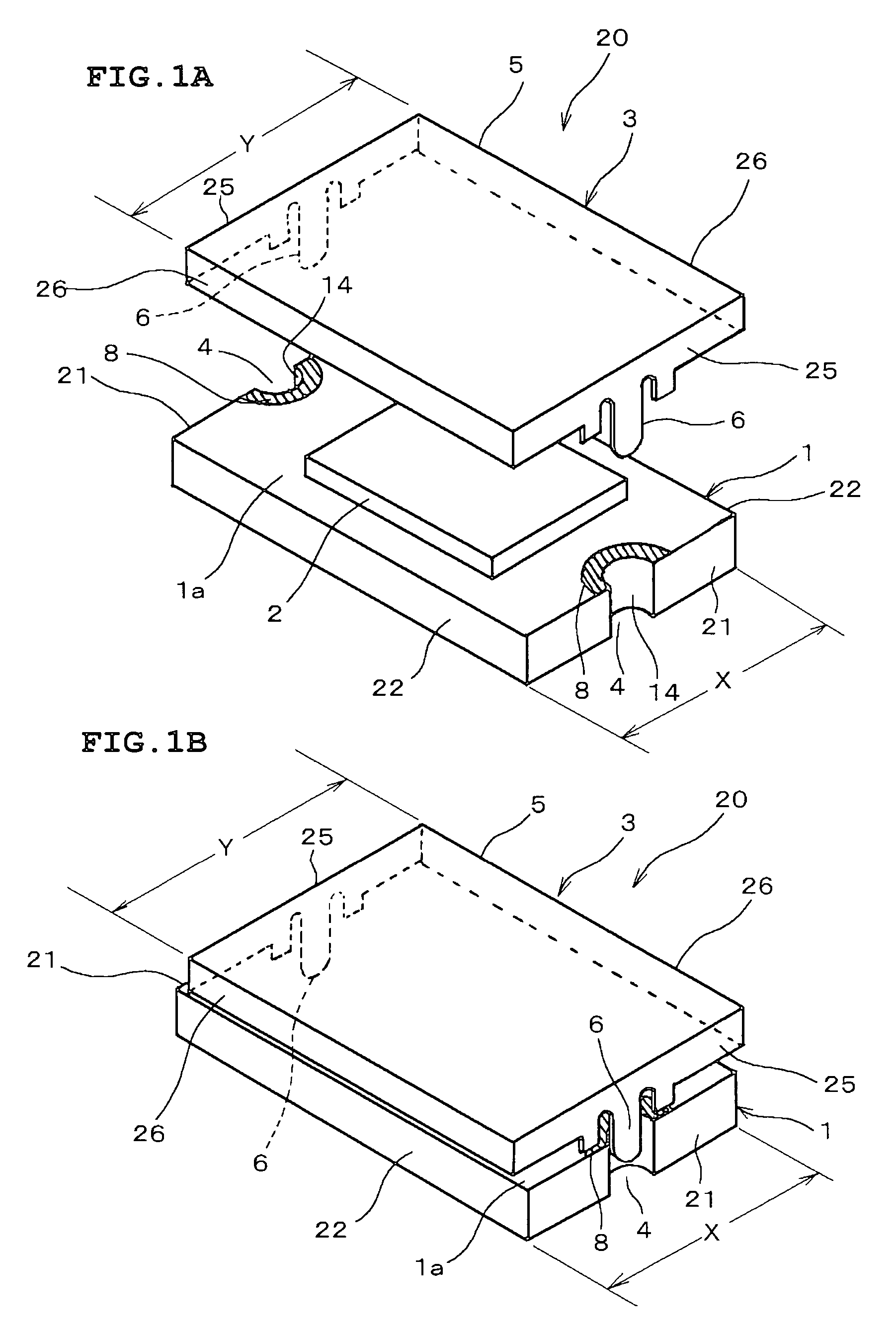 Electronic component with shielding case and method of manufacturing the same