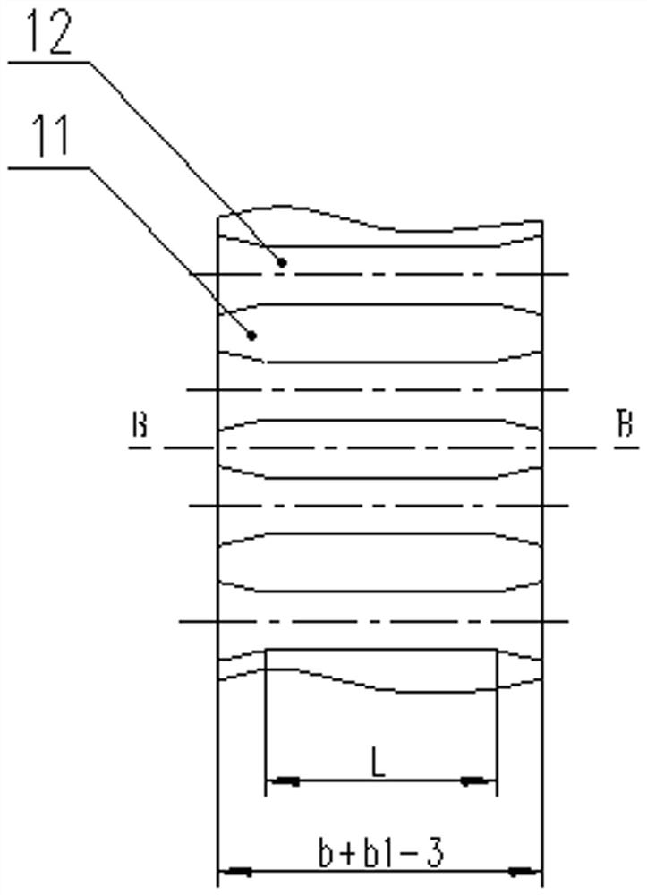 Tooth profile modification design method and processing method for involute spline and gear products of involute spline