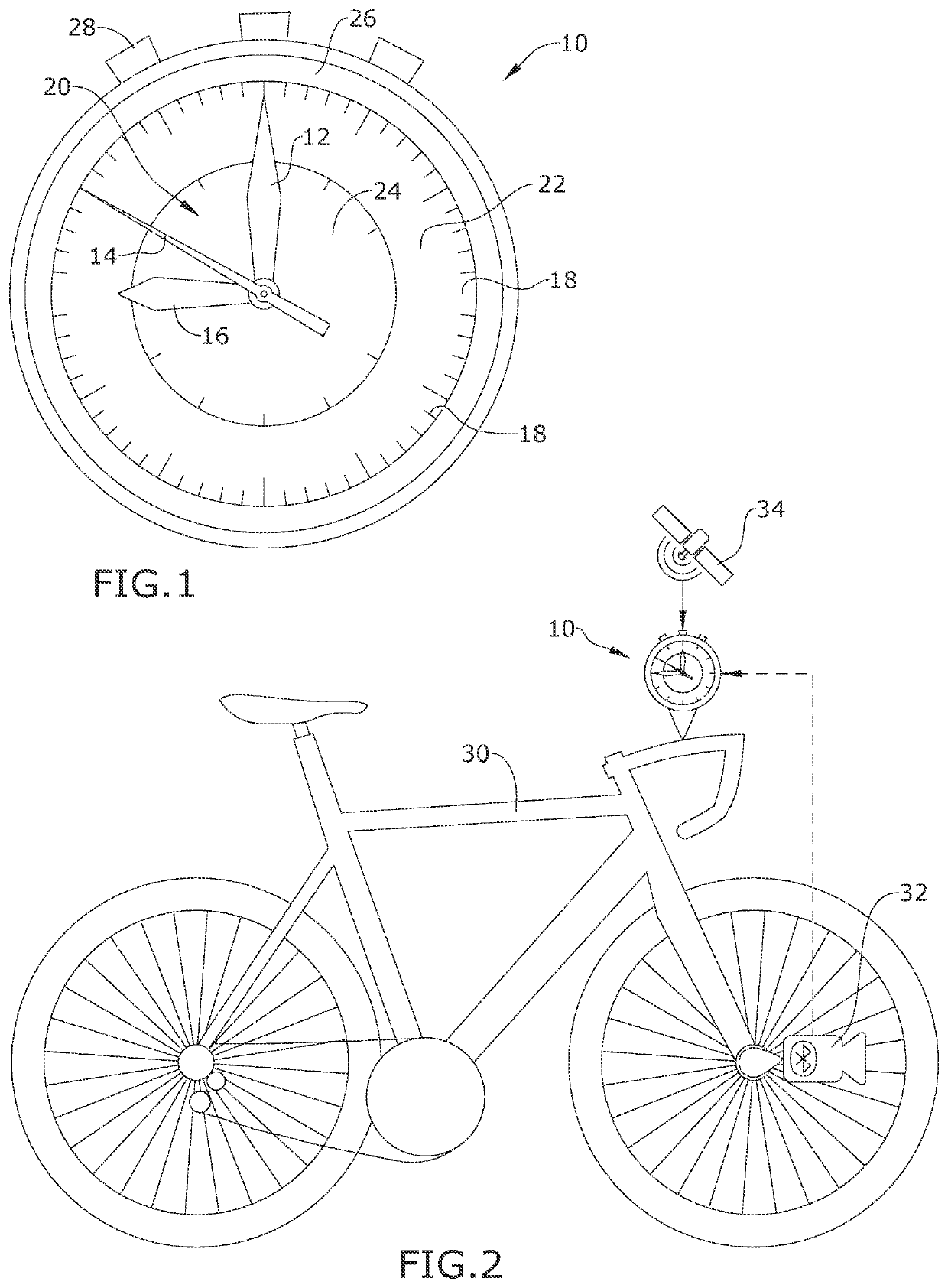 Electronic device based vehicle performance instrument, system, and method