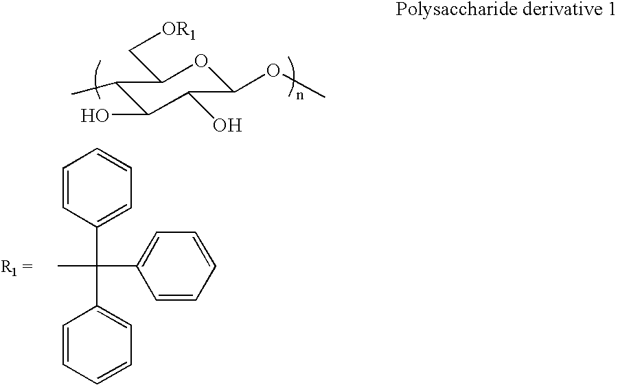 Separating agent for enantiomeric isomers
