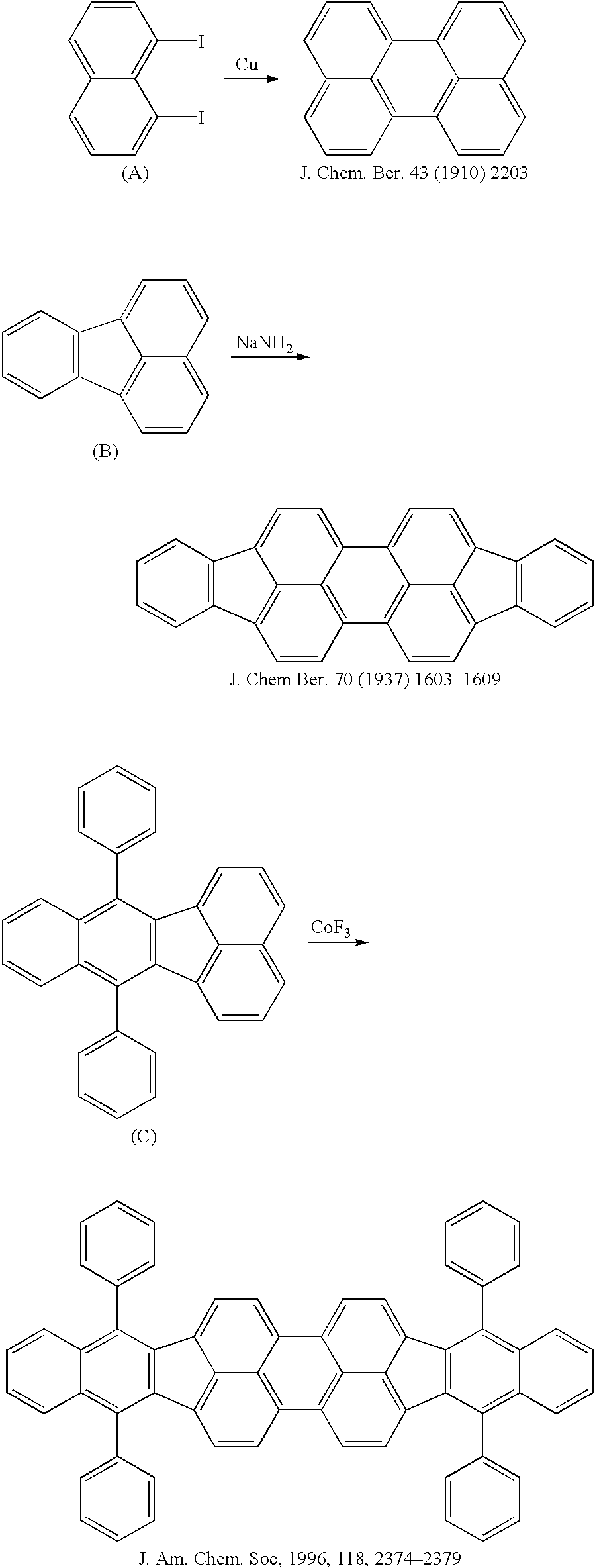 Perylene derivative synthesis process, perylene derivative and organic EL device