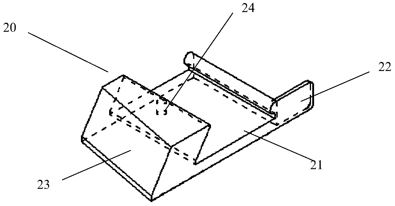 One-way self-locking shear force-resistance connector for stoplog