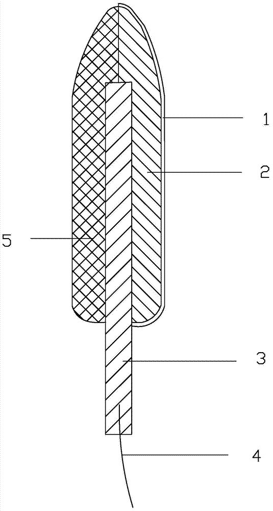 Ofloxacin vaginal swelling suppository, as well as preparation method and detection method thereof