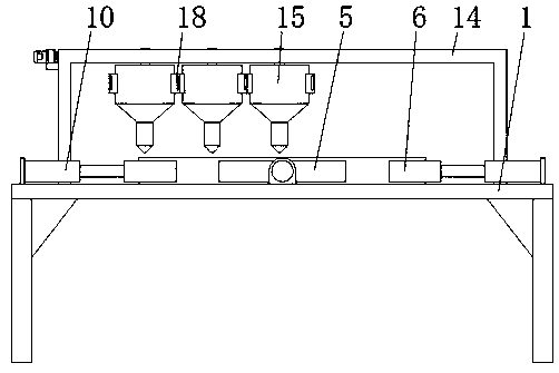 Production method and mold of bamboo clothes hanger