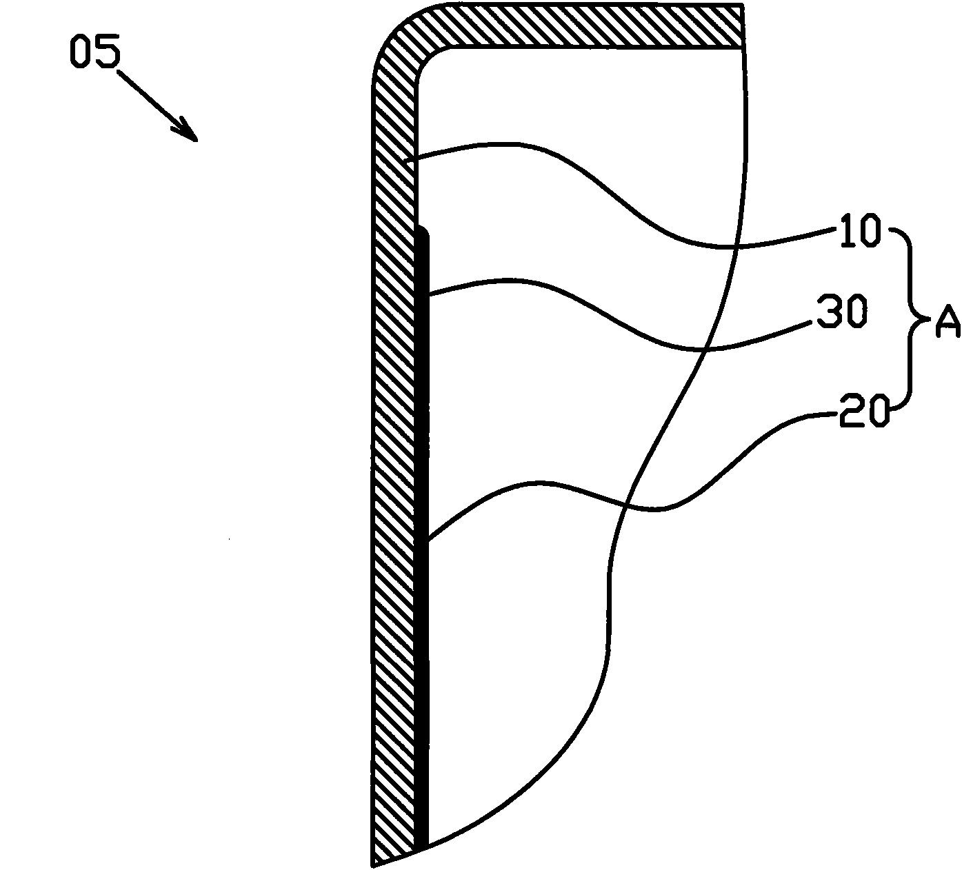 Membrane device with electromagnetic interference resisting and signal receiving and transmitting functions and molding method