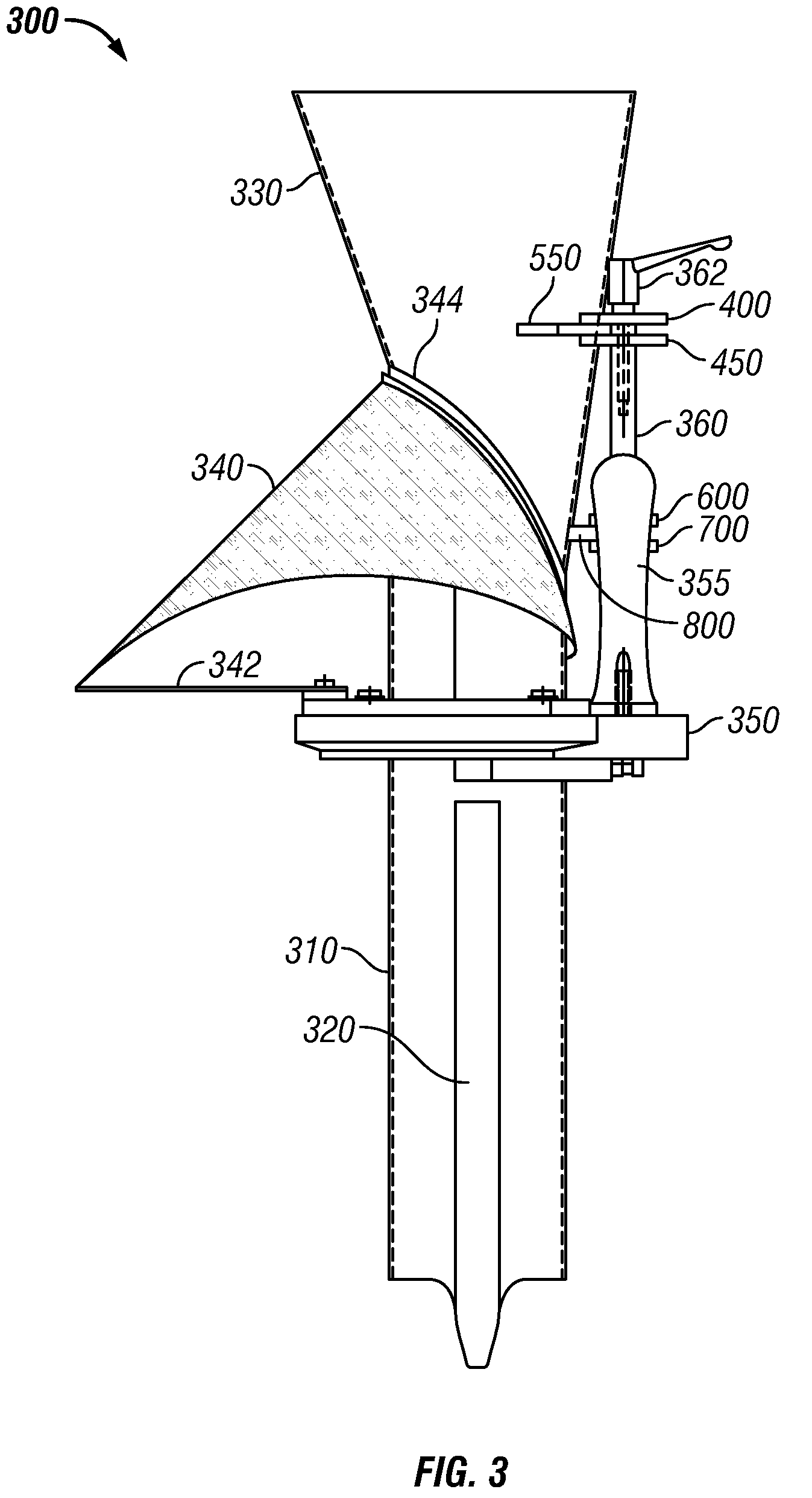 Apparatus and method for mounting a bag former