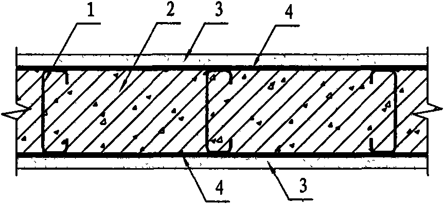 Light steel-concrete combination structure shear wall and manufacturing method thereof