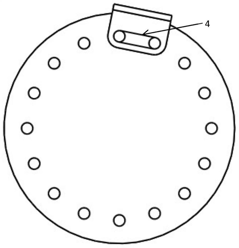 Structure and method for additionally installing balance block on fan coupler