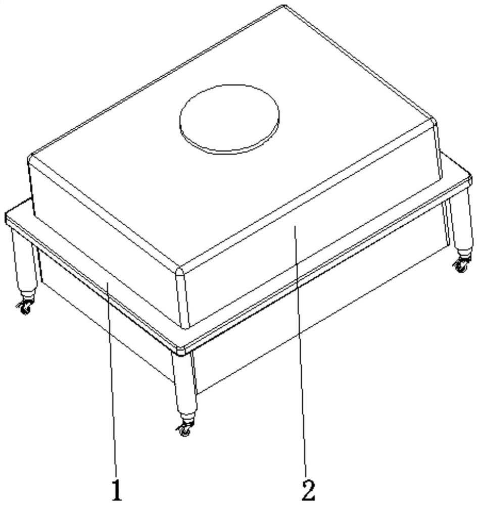 Waxing device for solid wood furniture production