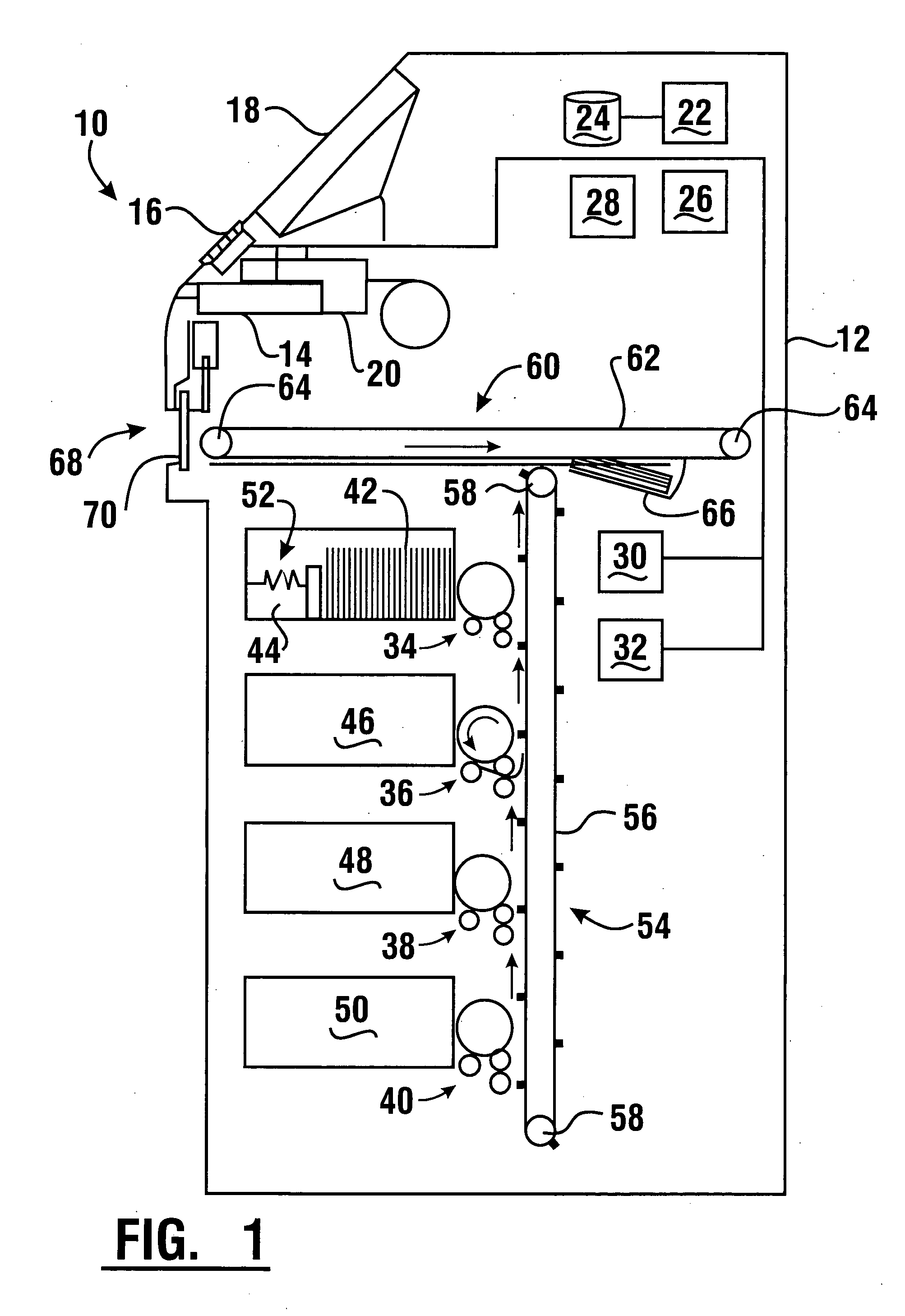 Cash dispensing automated banking machine and method