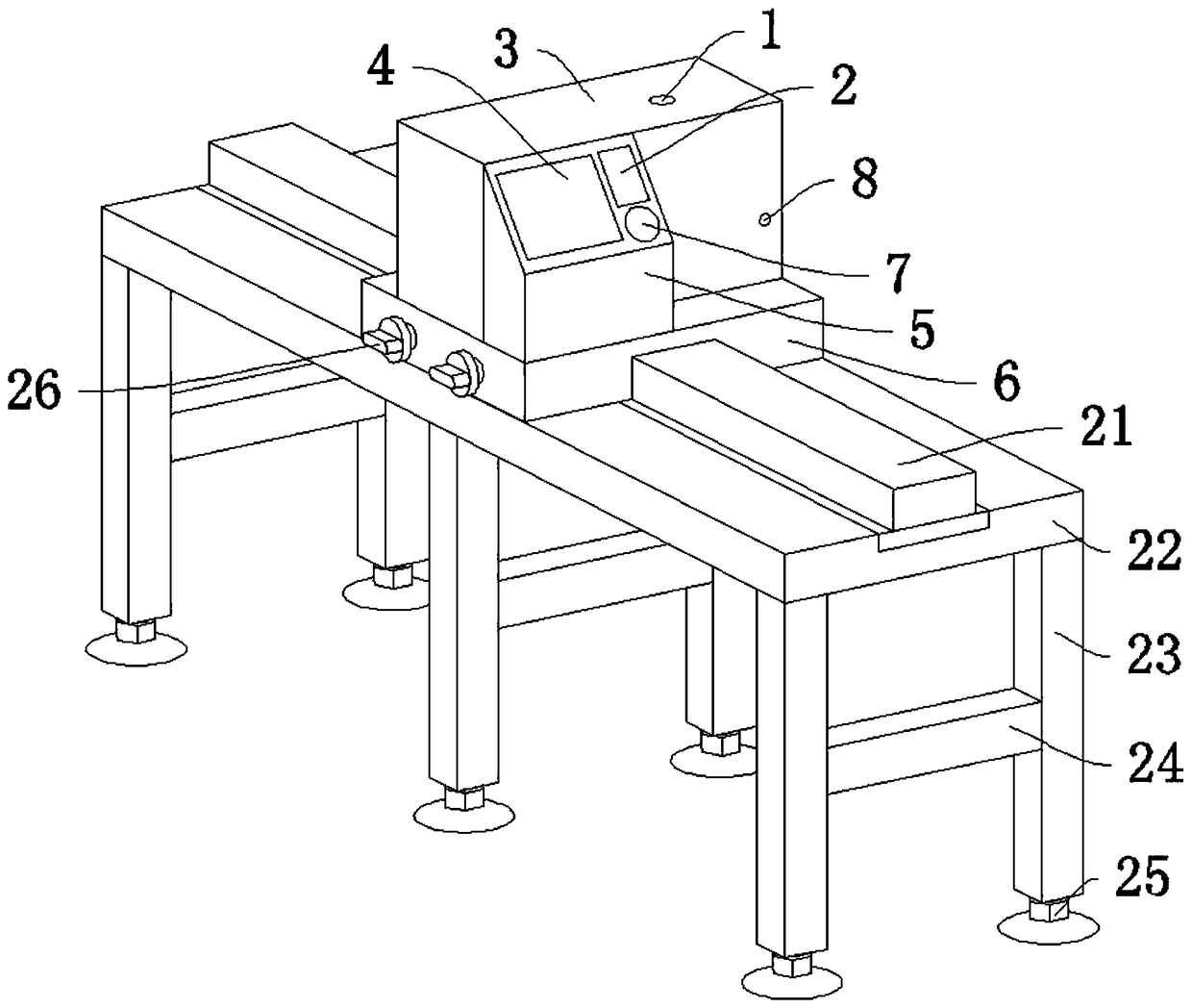 Pulling force measurement device for dulcimer string