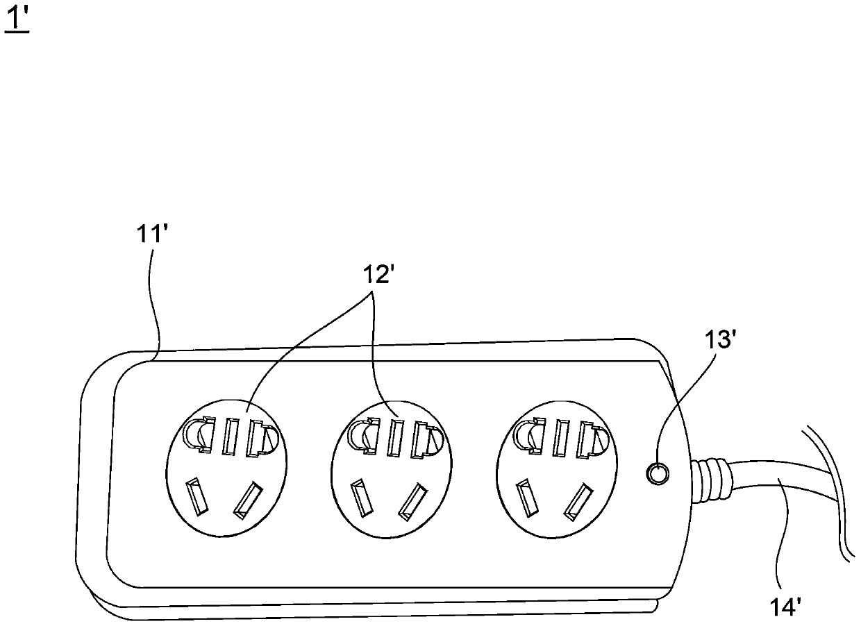 A mother-son-mother type intelligent power strip