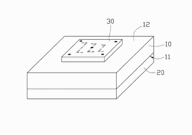 Method for preparing transparent light mask