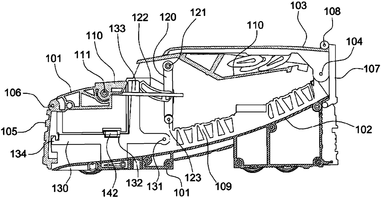 Transforming toy having launcher